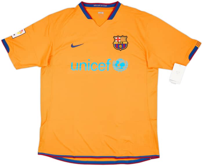 2006-07 Barcelona Away Shirt Ronaldinho #10 (L)