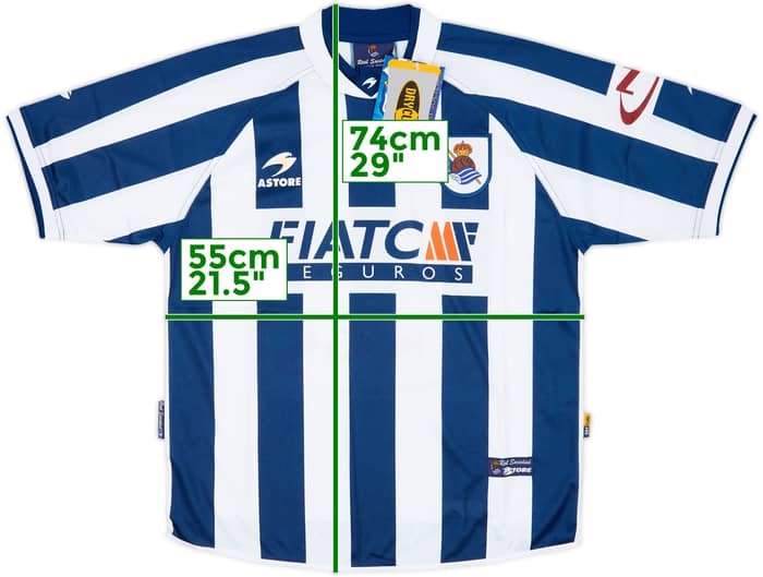 2003-04 Real Sociedad Home Shirt (M)