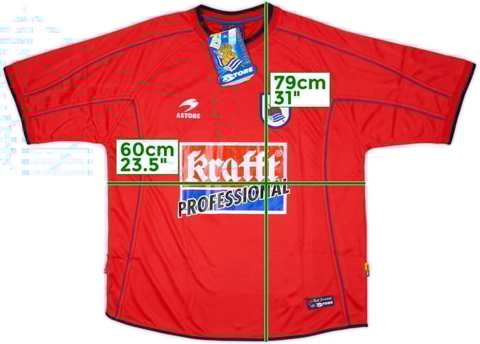 2002-03 Real Sociedad Away Shirt (XL)