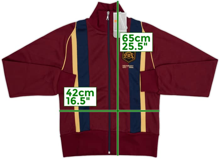 2005-06 Arsenal Nike Track Jacket (Women's M)