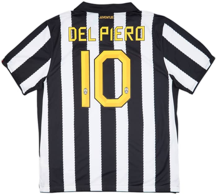 2010-11 Juventus Home Shirt Del Piero #10 (XL)