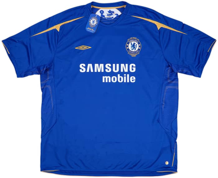 2005-06 Chelsea Centenary Home Shirt Drogba #15 (3XL)