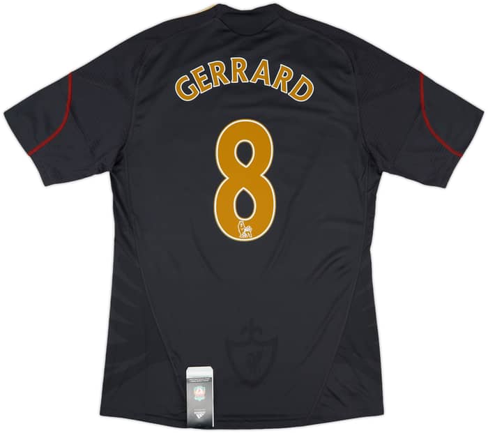 2009-10 Liverpool Away Shirt Gerrard#8 (M)