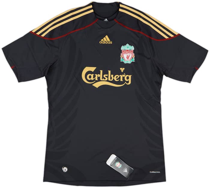 2009-10 Liverpool Away Shirt Gerrard#8 (M)
