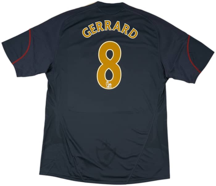 2009-10 Liverpool Away Shirt Gerrard #8 (XL)