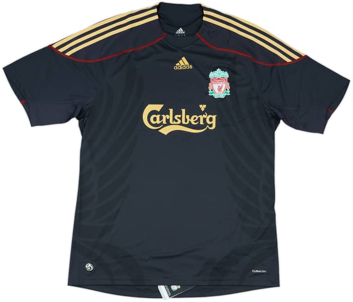 2009-10 Liverpool Away Shirt Gerrard #8 (XL)