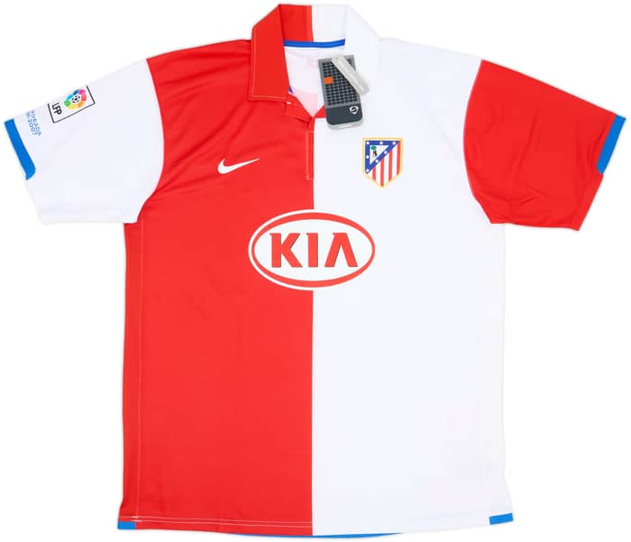 2006-07 Atletico Madrid Home Shirt Kun Aguero #10 (XL)