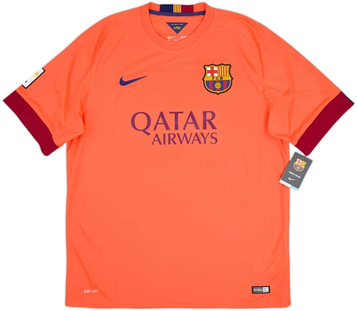 2014-15 Barcelona Away Shirt Messi #10 (XL)