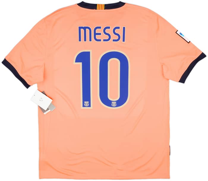 2009-10 Barcelona Away Shirt Messi #10 (L)