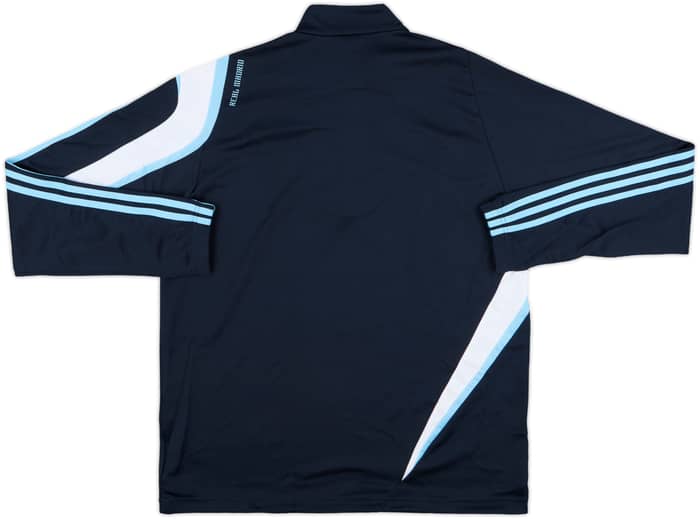 2009-10 Real Madrid adidas 1/4 Zip Drill Top (XL)