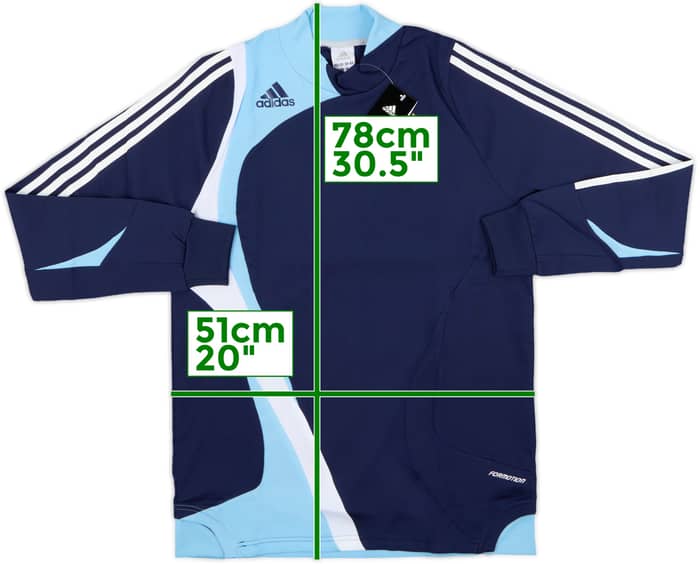 2007-08 Real Madrid Player Issue Formotion Sweat Top (M/L)