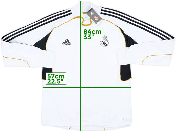 2011-12 Real Madrid adidas Sweat Top (L/XL)