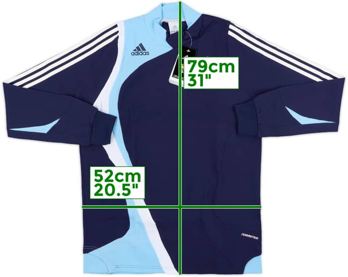 2007-08 Real Madrid Player Issue Formotion Sweat Top (L)