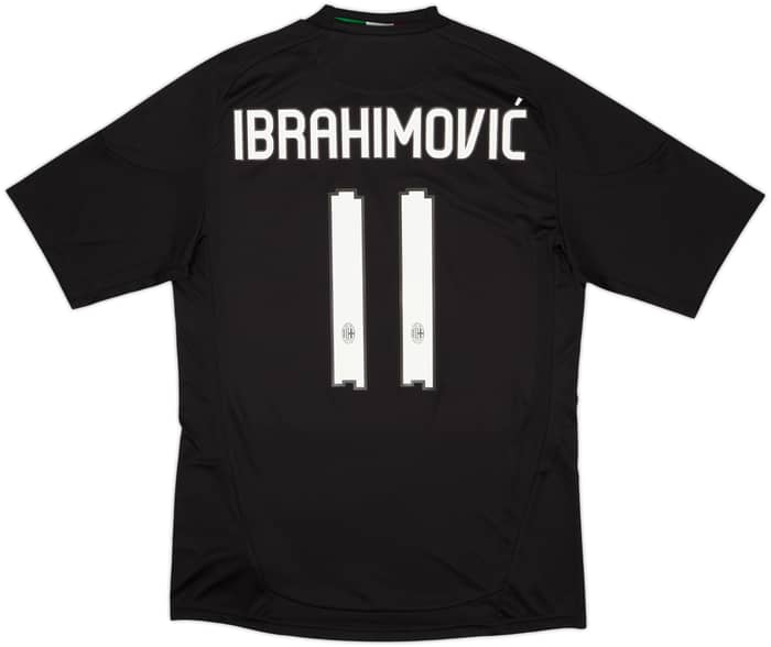 2010-11 AC Milan Third Shirt Ibrahimovic #11 (M)