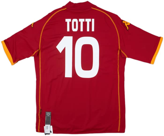 2008-09 Roma Home Shirt Totti #10 (XXL)