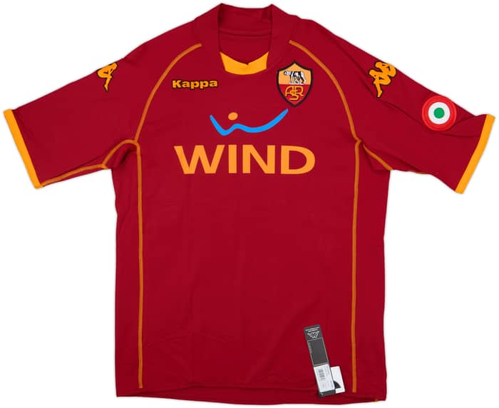 2008-09 Roma Home Shirt Totti #10 (XXL)