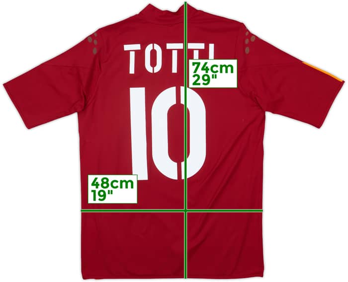 2004-05 Roma Home Shirt Totti #10 (L)