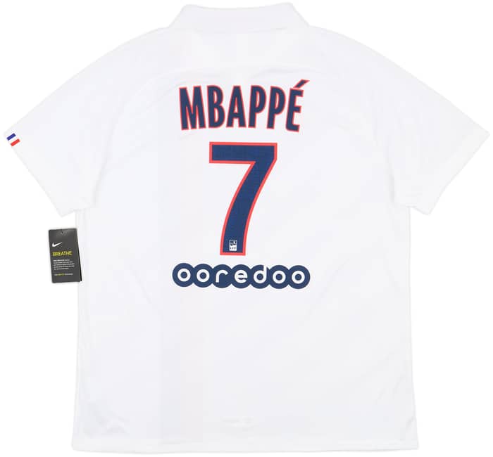 2019-20 Paris Saint-Germain Third Shirt Mbappe #7 (XL)