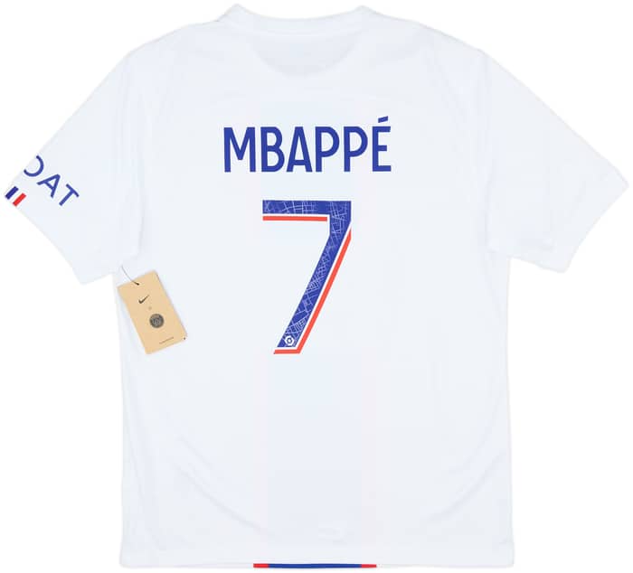 2022-23 Paris Saint-Germain Third Shirt Mbappe #7 (M)
