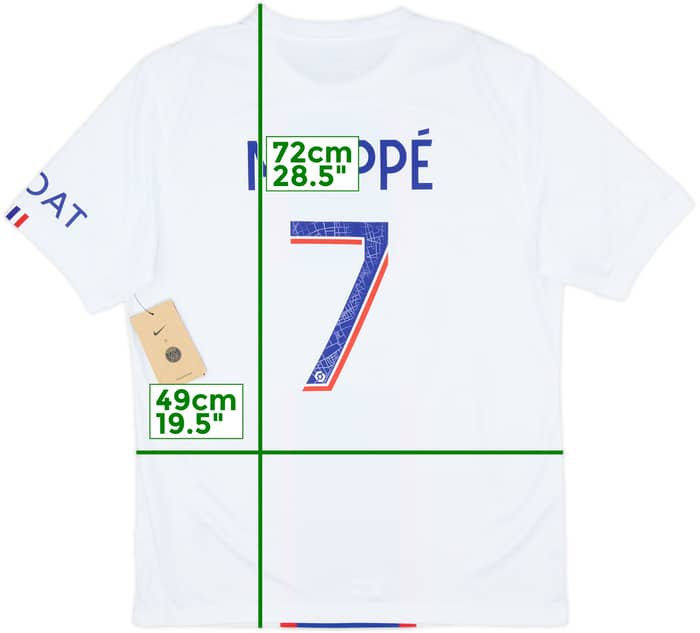 2022-23 Paris Saint-Germain Third Shirt Mbappe #7 (M)