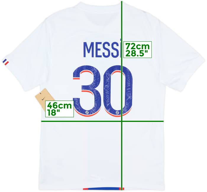 2022-23 Paris Saint-Germain Third Shirt Messi #30 (S)