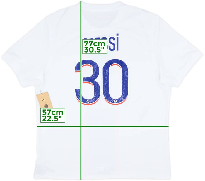 2022-23 Paris Saint-Germain Third Shirt Messi #30 (XL)