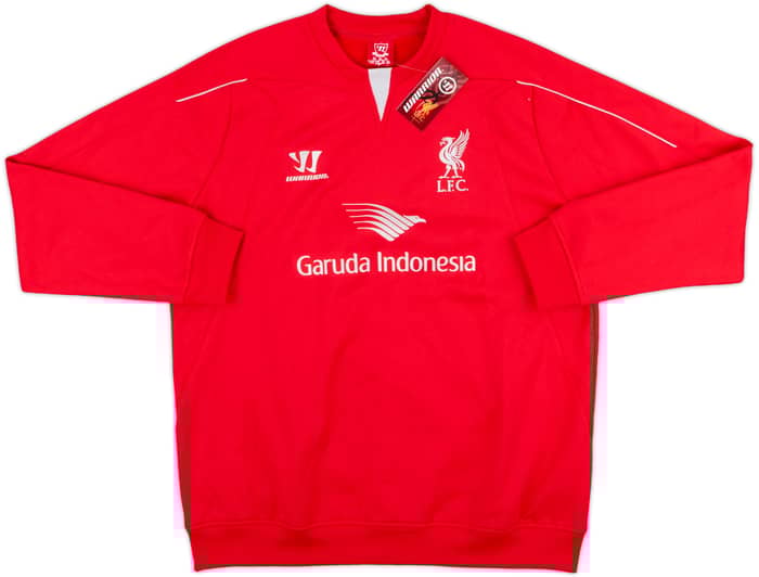 2014-15 Liverpool Warrior Sweat Top (XL)