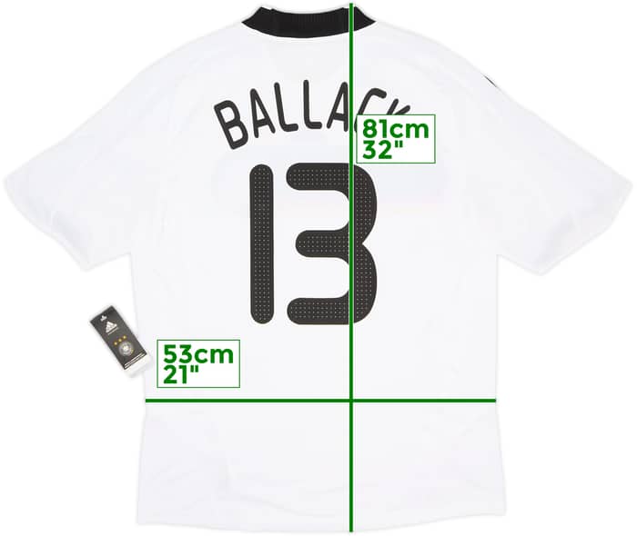 2008-09 Germany Home Shirt Ballack #13 (L)