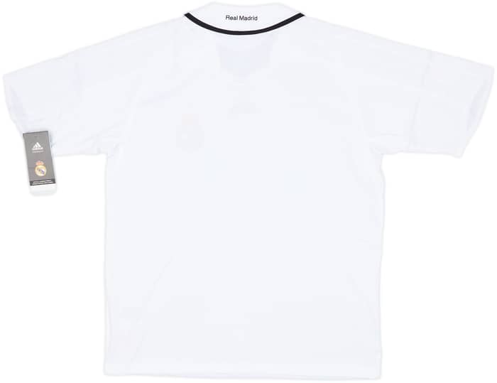 2008-09 Real Madrid Home Shirt (L.Boys)