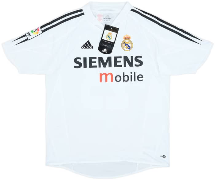 2004-05 Real Madrid Home Shirt Beckham #23 (XL.Boys)