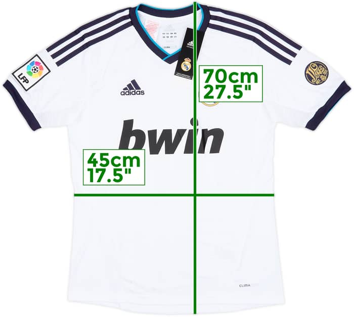 2012-13 Real Madrid Home Shirt (L.Boys)