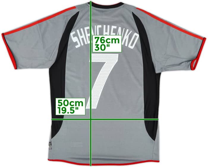 2003-04 AC Milan Third Shirt Shevchenko #7 (S)