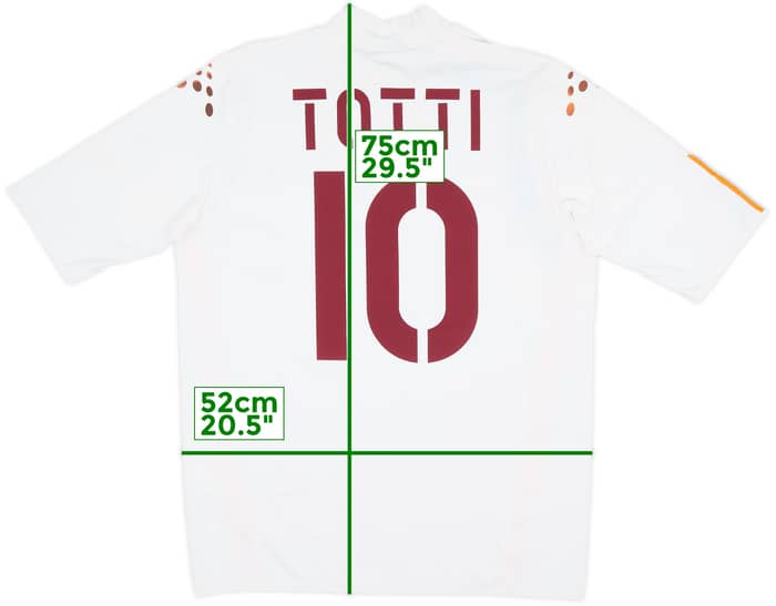 2003-04 Roma Away Shirt Totti #10 (XL)