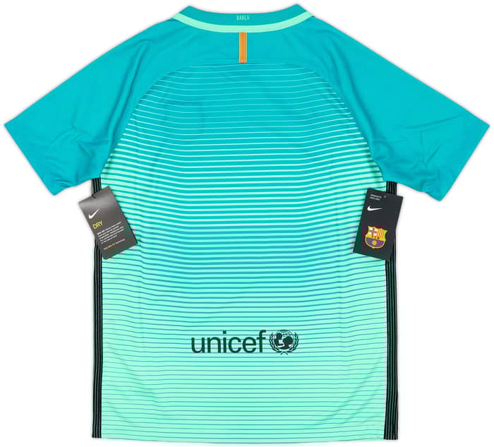 2016-17 Barcelona Third Shirt (L.Boys)
