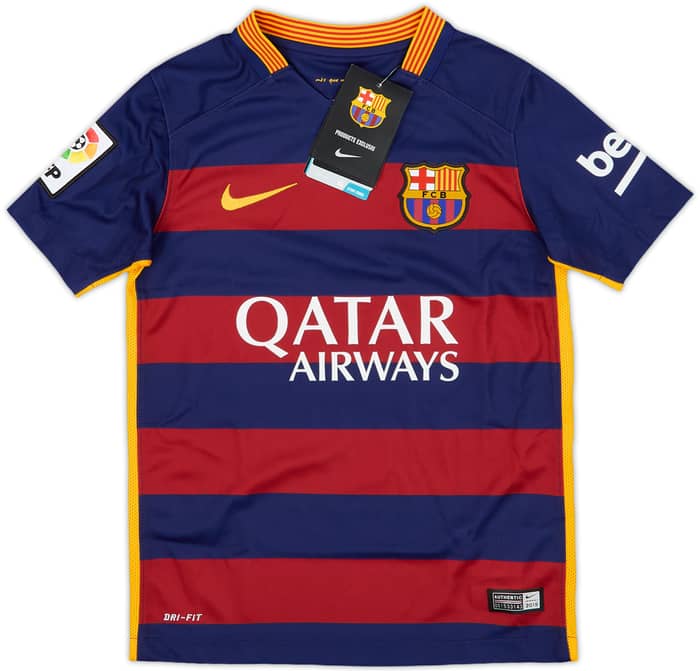 2015-16 Barcelona Home Shirt (6-8 Years)
