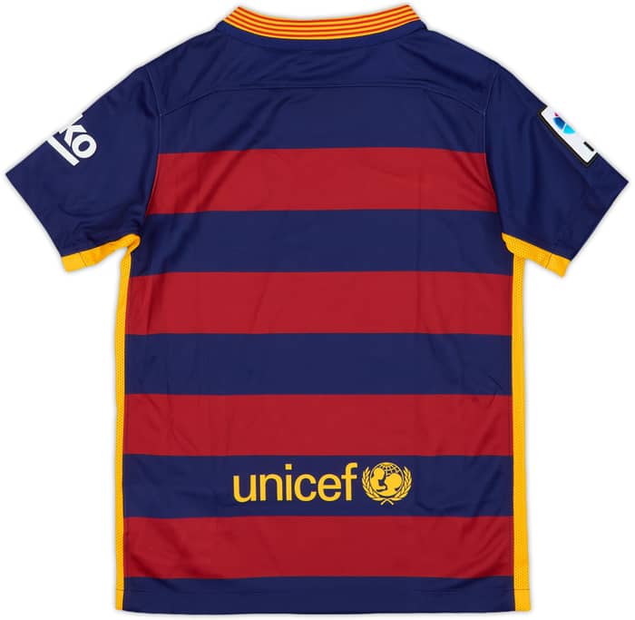 2015-16 Barcelona Home Shirt (6-8 Years)
