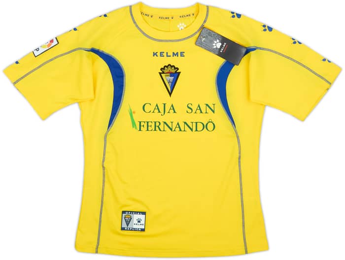 2005-06 Cadiz Home Shirt (L.Boys)