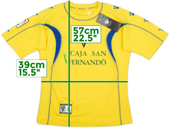 2005-06 Cadiz Home Shirt (L.Boys)