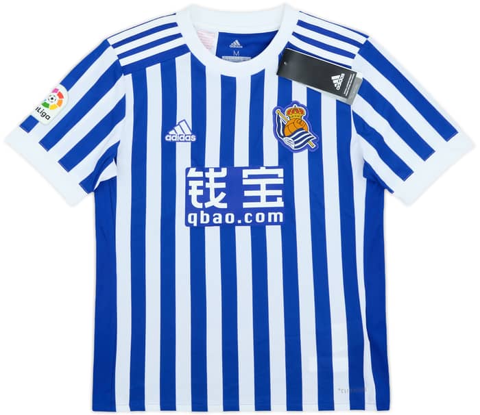 2017-18 Real Sociedad Home Shirt (M.Boys)