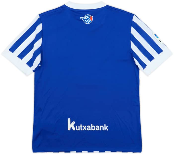 2017-18 Real Sociedad Home Shirt (M.Boys)