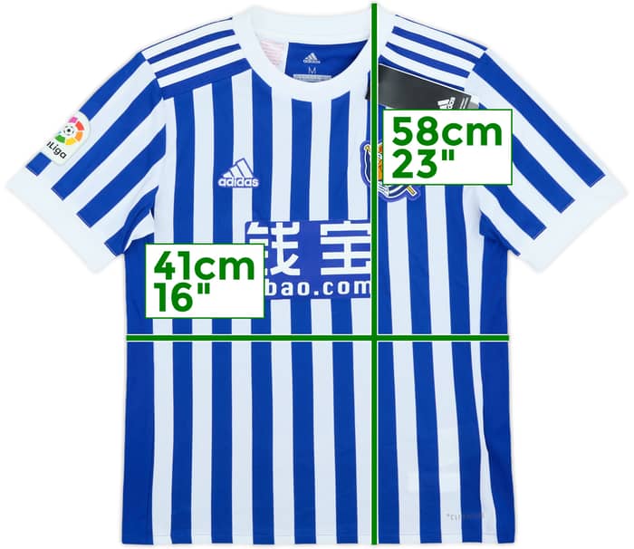 2017-18 Real Sociedad Home Shirt (M.Boys)