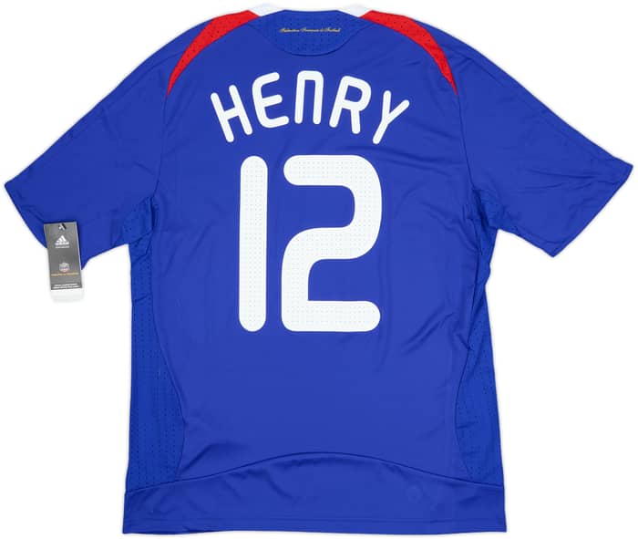 2007-08 France Home Shirt Henry #12 (M)
