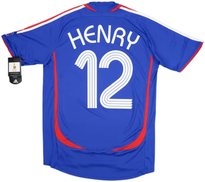 2006-07 France Home Shirt Henry #12 (S)