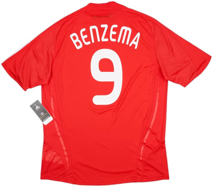 2007-08 France Away Shirt Benzema #9 (L)