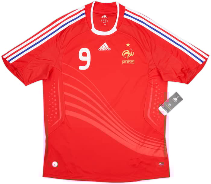 2007-08 France Away Shirt Benzema #9 (L)