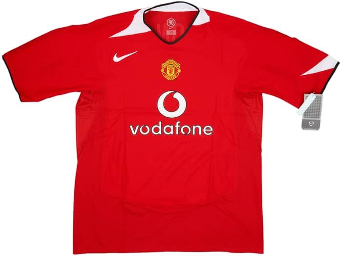 2004-06 Manchester United Home Shirt Rooney #8 (XL)