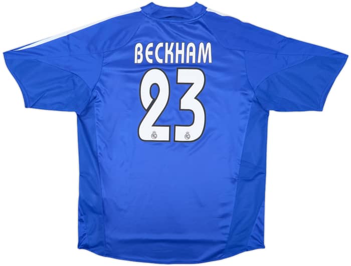 2004-05 Real Madrid Third Shirt Beckham #23 (L)