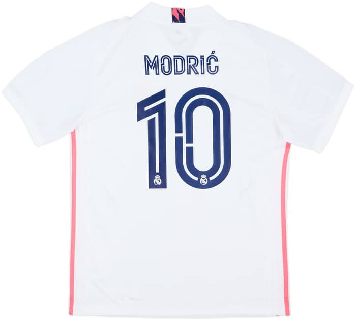 2020-21 Real Madrid Home Shirt Modric #10 (L)