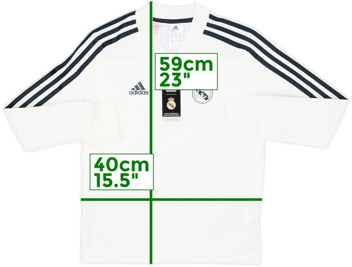 2018-19 Real Madrid adidas Drill Top (S.Boys)