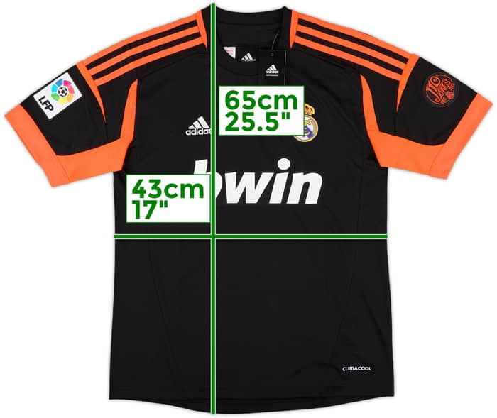 2012-13 Real Madrid GK S/S Shirt (M.Boys)